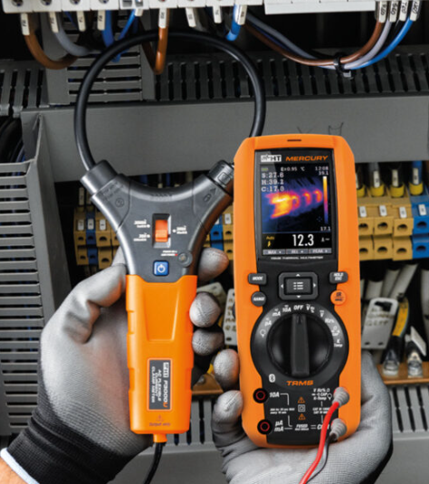F3000U Flexibler Stromwandler bis 3000A AC für Anschluss an ein Multimeter