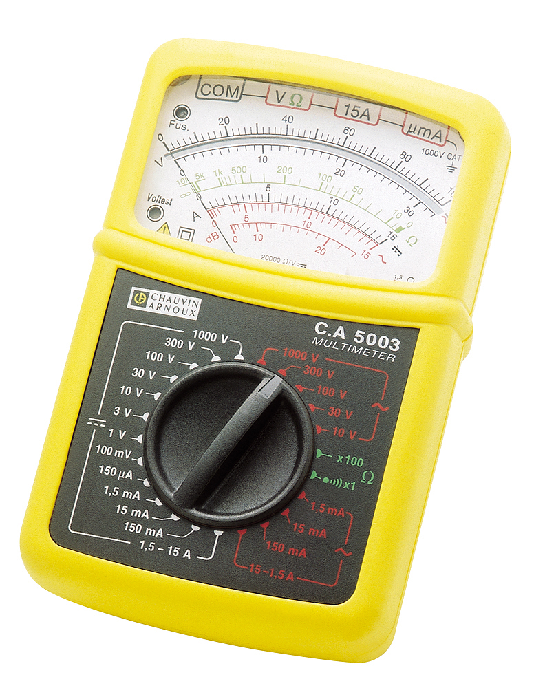 C.A 5003 Analog-Multimeter mit Transportkoffer