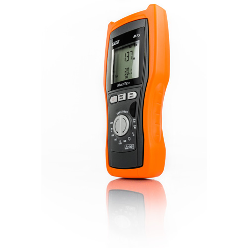 M75 Digitales Multimeter TRMS und VDE 0100-Tester + LAN-Tester