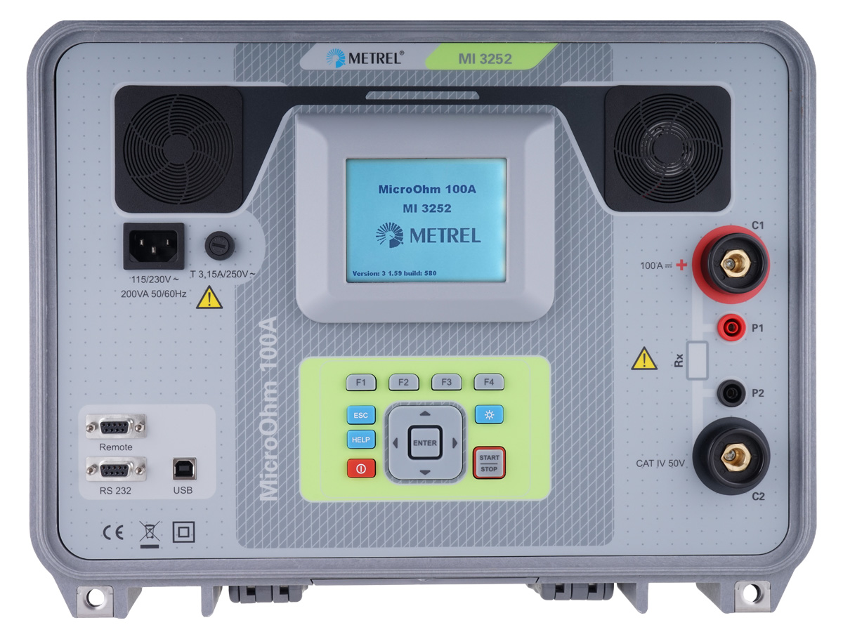 MI 3252 MicroOhm 100A - Standard Set