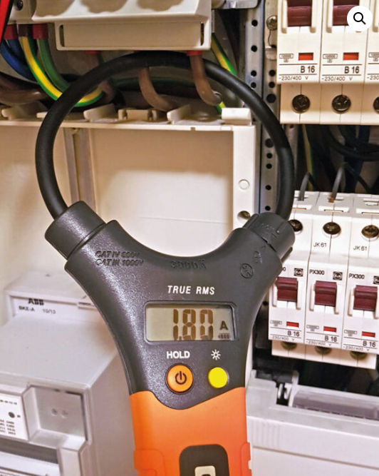 F3000 Stromzange mit flexiblem Messkopf, 0.1A bis 3000A AC, TRMS, CAT IV 600V