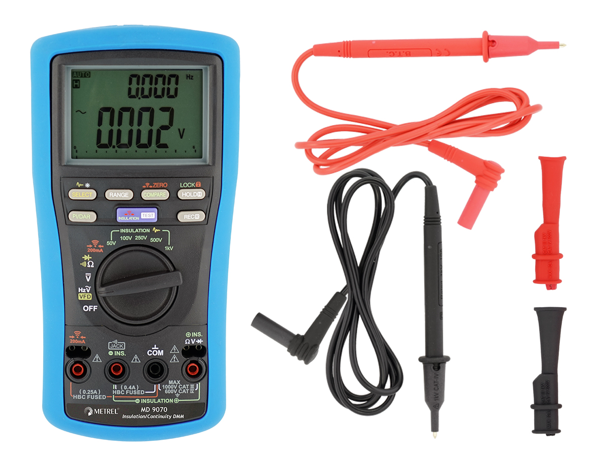 Digital Multimeter für Isolations- / Durchgangsprüfung 