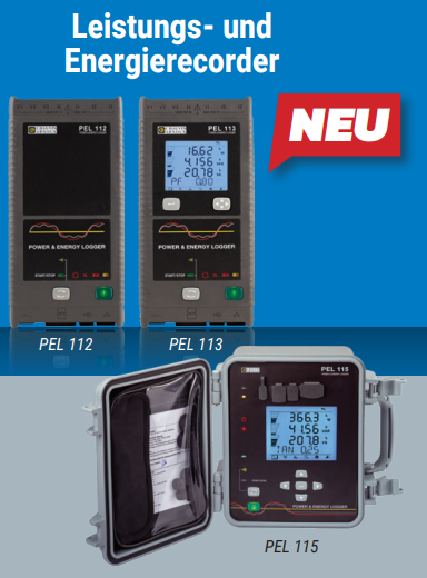 Leistungs- und Energierecorder PEL112
