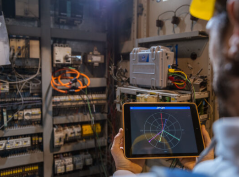 PQA820Ti 3 Phasen Datenlogger zur  Netz- und Leistungsanalyse inkl. iPadMini