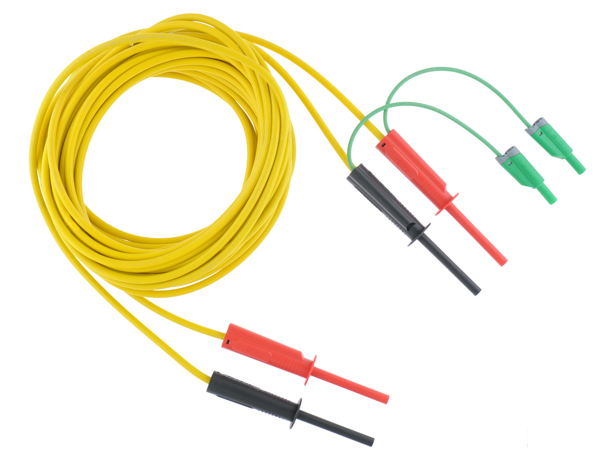 Prüfleitung 10kV, 15m, 2 Stück