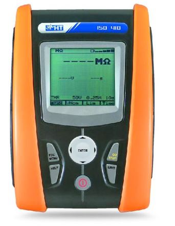 ISO 410 Digitaler VDE0100 Isolations- und Schutzleiterwiderstandsprüfer