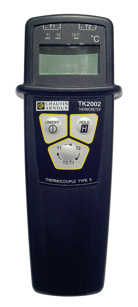 TK 2002 2-Kanal-Thermometer für Thermoelemente