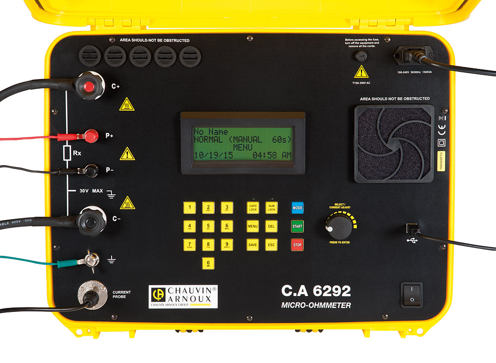 C.A 6292 Micro-Ohmmeter 