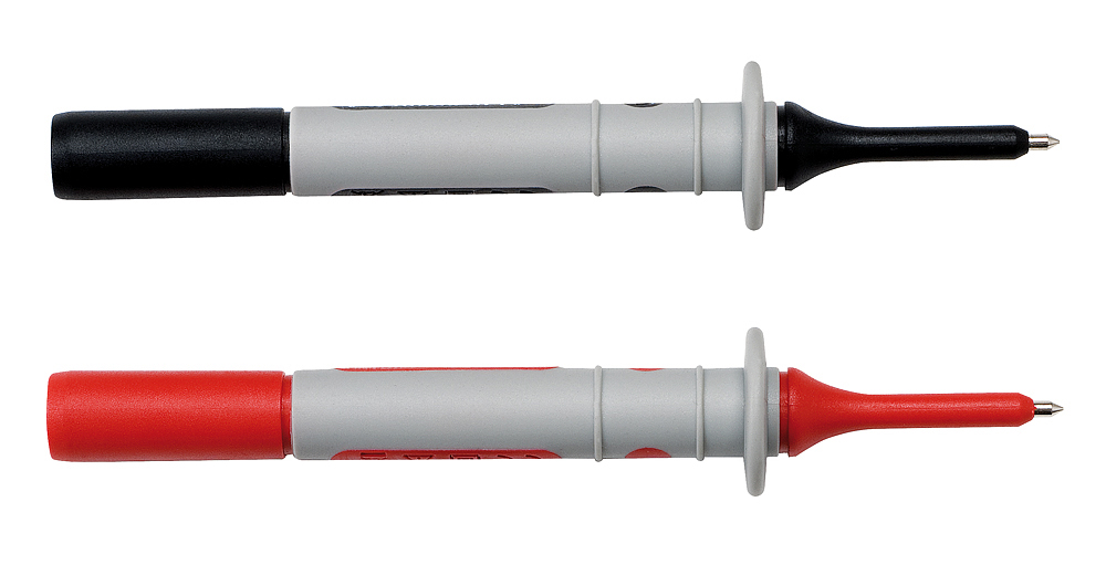1 Satz mit 2 Prüfspitzen CAT IV 1kV (rot und sw)