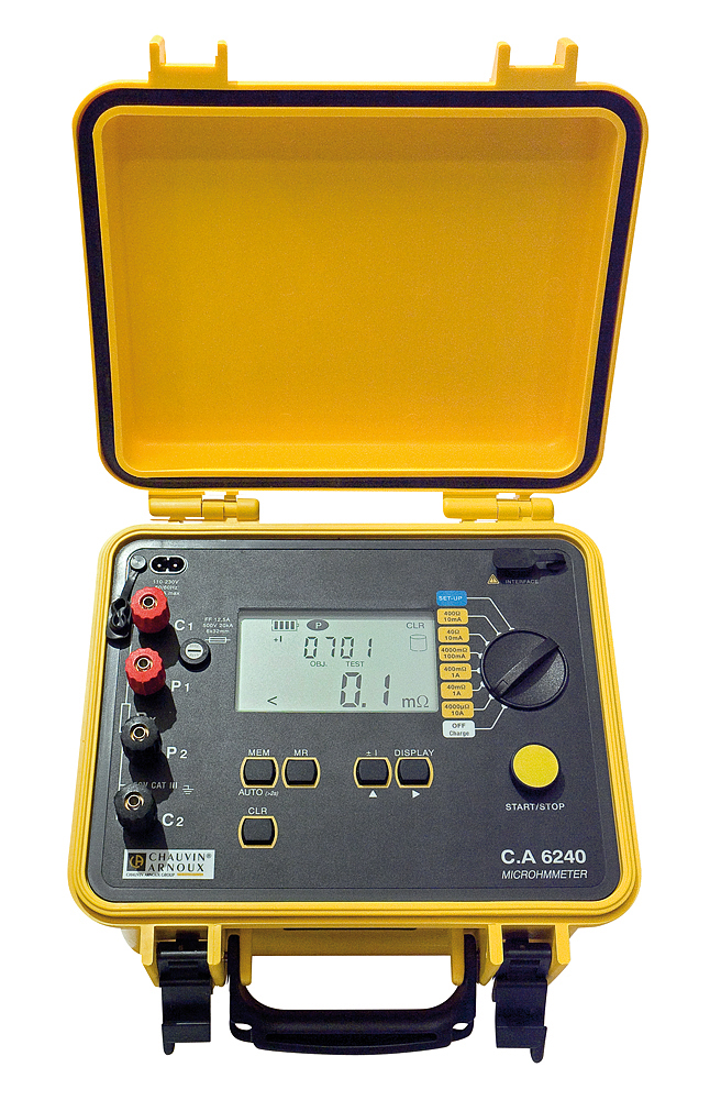 C.A 6240 Micro-Ohmmeter 
